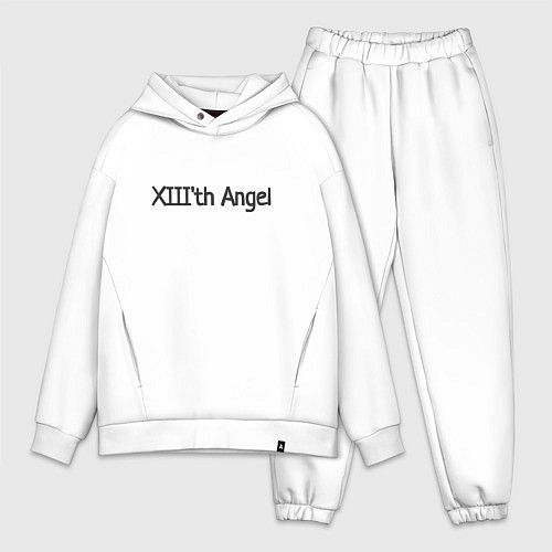 Мужской костюм оверсайз XIIIth angel / Белый – фото 1