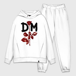 Мужской костюм оверсайз Depeche mode - violator, цвет: белый