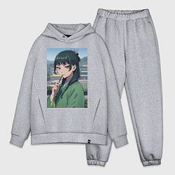 Мужской костюм оверсайз Монолог фармацевта Маомао детектив, цвет: меланж