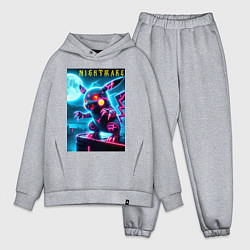 Мужской костюм оверсайз Pikachu - nightmare, цвет: меланж