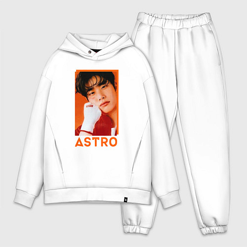 Мужской костюм оверсайз Astro MJ / Белый – фото 1