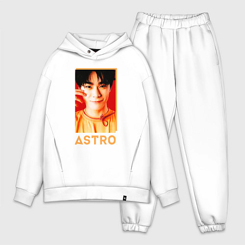 Мужской костюм оверсайз Astro Мун Бин / Белый – фото 1