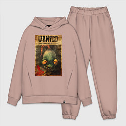 Мужской костюм оверсайз Oddworld - wanted, цвет: пыльно-розовый