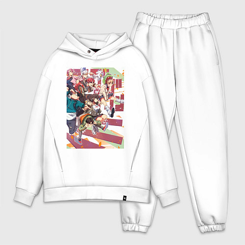 Мужской костюм оверсайз Дандадан: Момо Аясэ / Белый – фото 1