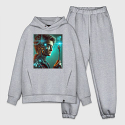 Мужской костюм оверсайз Harry Potter - cyberpunk fantasy, цвет: меланж