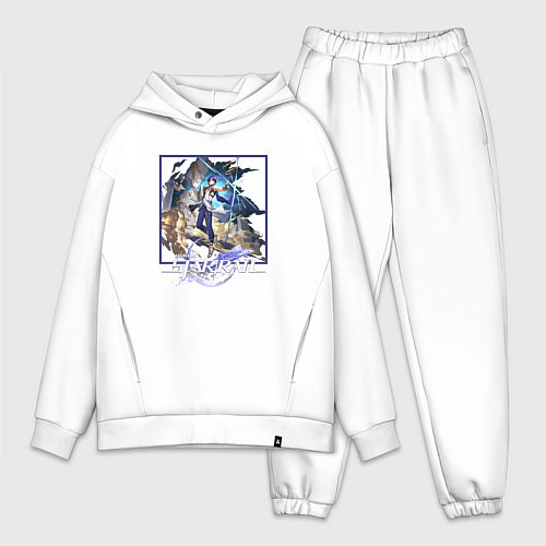 Мужской костюм оверсайз Доктор Рацио / Белый – фото 1