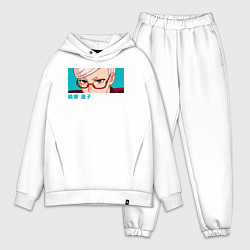 Мужской костюм оверсайз Сэико Аясэ, цвет: белый