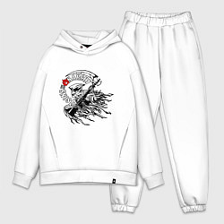 Мужской костюм оверсайз Logo Sons Of Anarchy, цвет: белый