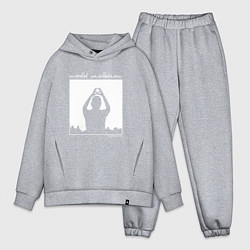 Мужской костюм оверсайз Depeche Mode world violation, цвет: меланж