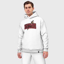 Мужской костюм оверсайз NBA Cleveland, цвет: белый — фото 2