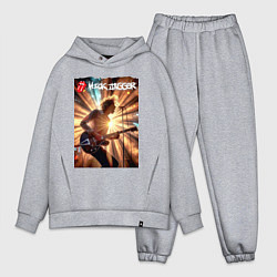 Мужской костюм оверсайз Mick Jagger - lead singer of The Rolling Stones, цвет: меланж