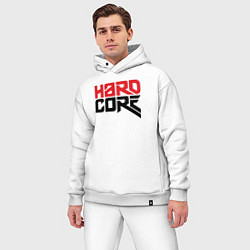 Мужской костюм оверсайз Hardcore style, цвет: белый — фото 2