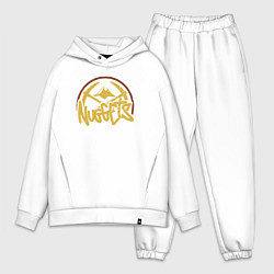 Мужской костюм оверсайз Nuggets basketball team, цвет: белый