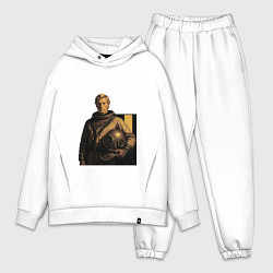 Мужской костюм оверсайз Молодой мужчина водолаз ретрофутуризм поп-арт 1970