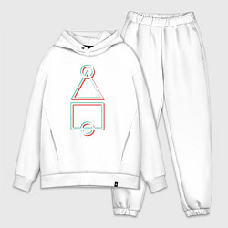 Мужской костюм оверсайз Стиль игра в кальмара