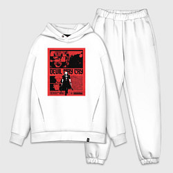 Мужской костюм оверсайз Devil May Cry y2k