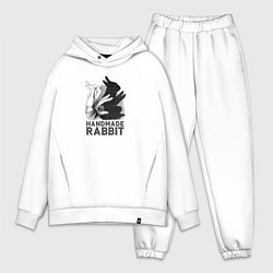 Мужской костюм оверсайз Handmade rabbit, цвет: белый