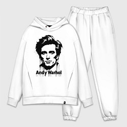 Мужской костюм оверсайз Молодой Энди Уорхол