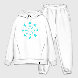 Мужской костюм оверсайз Вихрь звезд