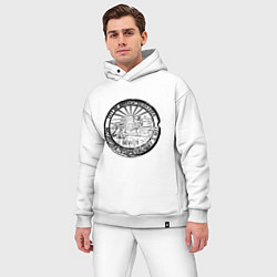 Мужской костюм оверсайз Путешествие Небраска, цвет: белый — фото 2