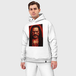 Мужской костюм оверсайз Дэнни Трехо, цвет: белый — фото 2