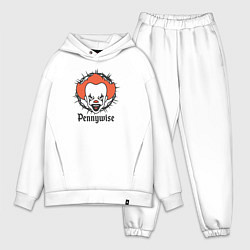 Мужской костюм оверсайз Злобный клоун