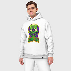 Мужской костюм оверсайз Evil zombie, цвет: белый — фото 2