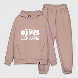 Мужской костюм оверсайз Deep Purple, цвет: пыльно-розовый