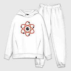 Мужской костюм оверсайз Atomic Heart: Nuclear, цвет: белый