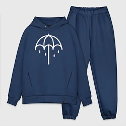 Мужской костюм оверсайз BMTH Symbol, цвет: тёмно-синий