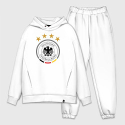 Мужской костюм оверсайз Deutscher Fussball-Bund цвета белый — фото 1