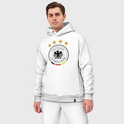 Мужской костюм оверсайз Deutscher Fussball-Bund, цвет: белый — фото 2