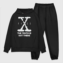 Мужской костюм оверсайз X-Files: Truth is out there, цвет: черный