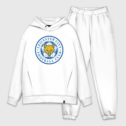 Мужской костюм оверсайз Leicester City FC / Белый – фото 1