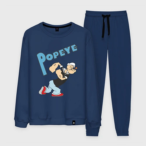 Мужской костюм Popeye / Тёмно-синий – фото 1