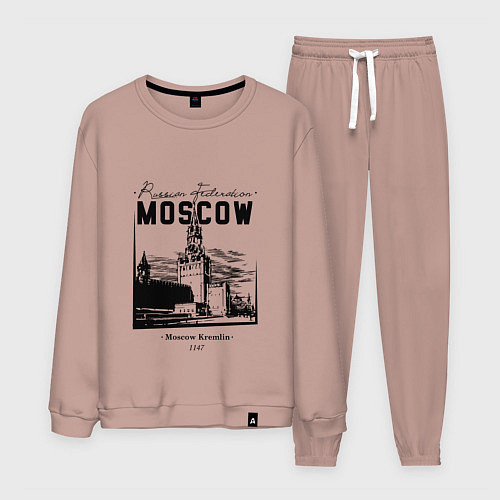 Мужской костюм Moscow Kremlin 1147 / Пыльно-розовый – фото 1