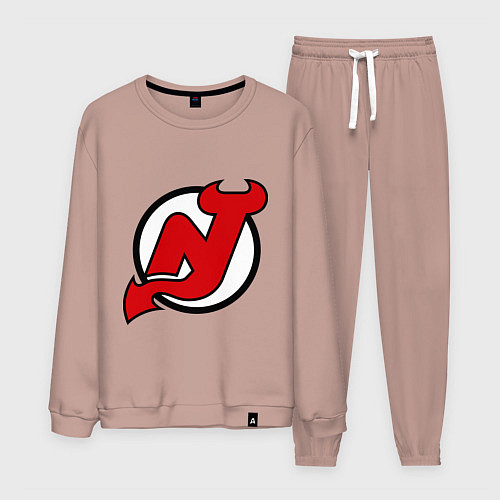 Мужской костюм New Jersey Devils / Пыльно-розовый – фото 1