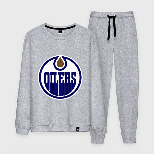 Мужской костюм Edmonton Oilers / Меланж – фото 1