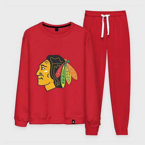 Мужской костюм Chicago Blackhawks / Красный – фото 1