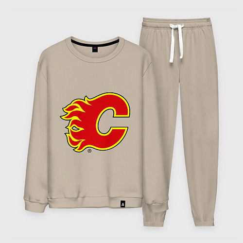 Мужской костюм Calgary Flames / Миндальный – фото 1