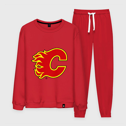 Мужской костюм Calgary Flames / Красный – фото 1