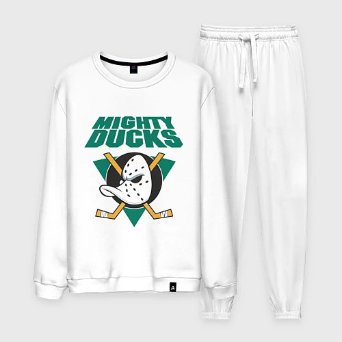Мужской костюм Anaheim Mighty Ducks / Белый – фото 1
