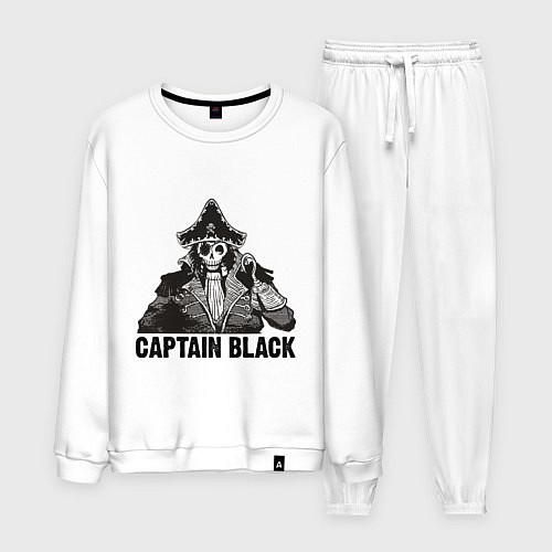 Мужской костюм Captain Black / Белый – фото 1