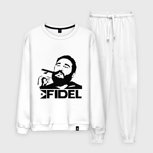 Мужской костюм FIdel / Белый – фото 1
