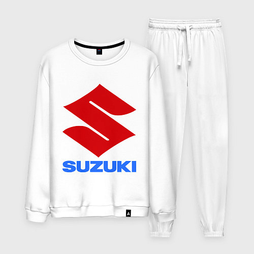 Мужской костюм Suzuki / Белый – фото 1