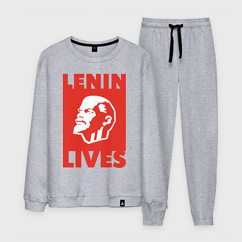 Мужской костюм Lenin Lives / Меланж – фото 1