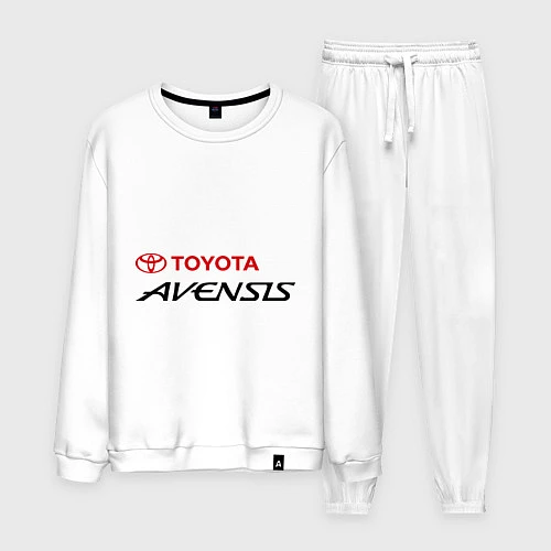 Мужской костюм Toyota Avensis / Белый – фото 1