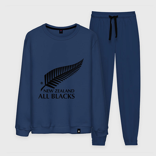 Мужской костюм New Zeland: All blacks / Тёмно-синий – фото 1