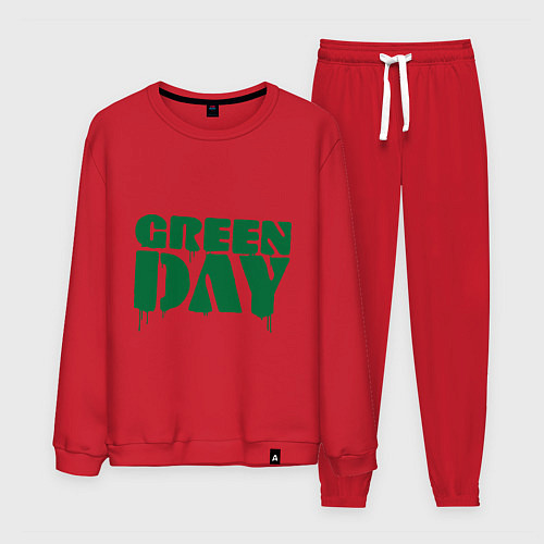 Мужской костюм Green Day / Красный – фото 1