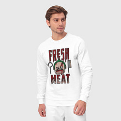 Костюм хлопковый мужской Dota 2: Fresh Meat, цвет: белый — фото 2